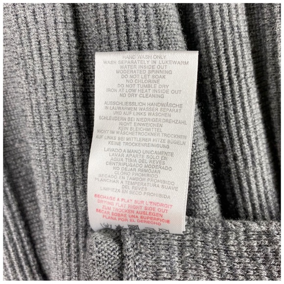 Christian Dior Gray Ribbed Dress - 4T - Picture 8 of 8